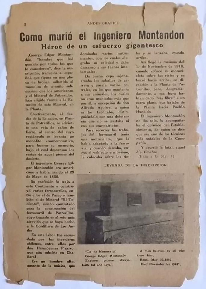 El ingeniero Montandon