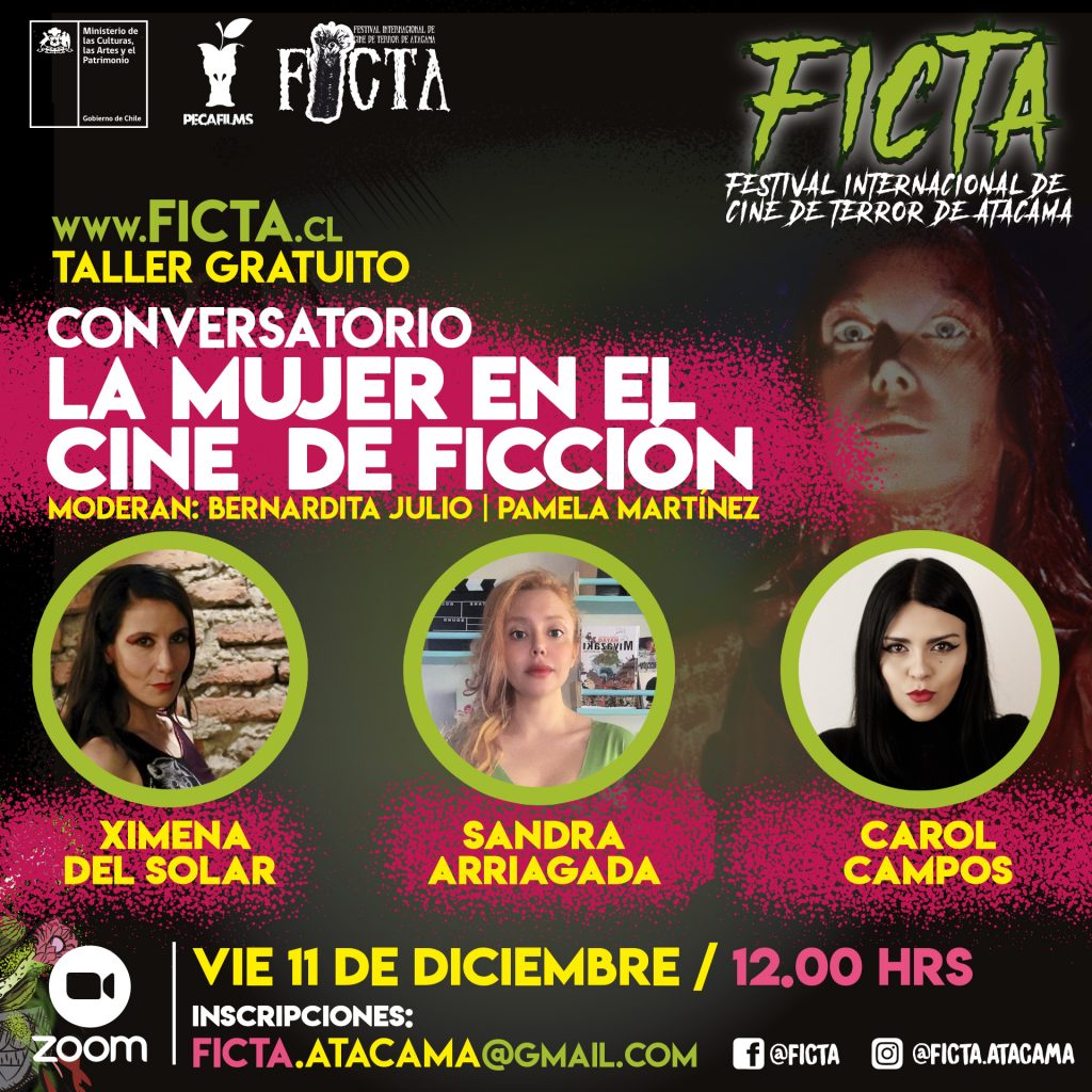 FICTA: Inscripciones abiertas para talleres y conversatorios de Cine