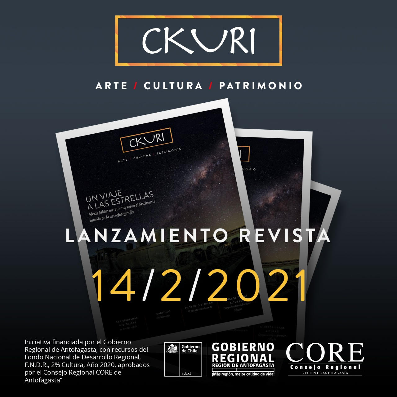 Lanzamiento Revista CKURI: Artes, Cultura, Patrimonio y Montañismo