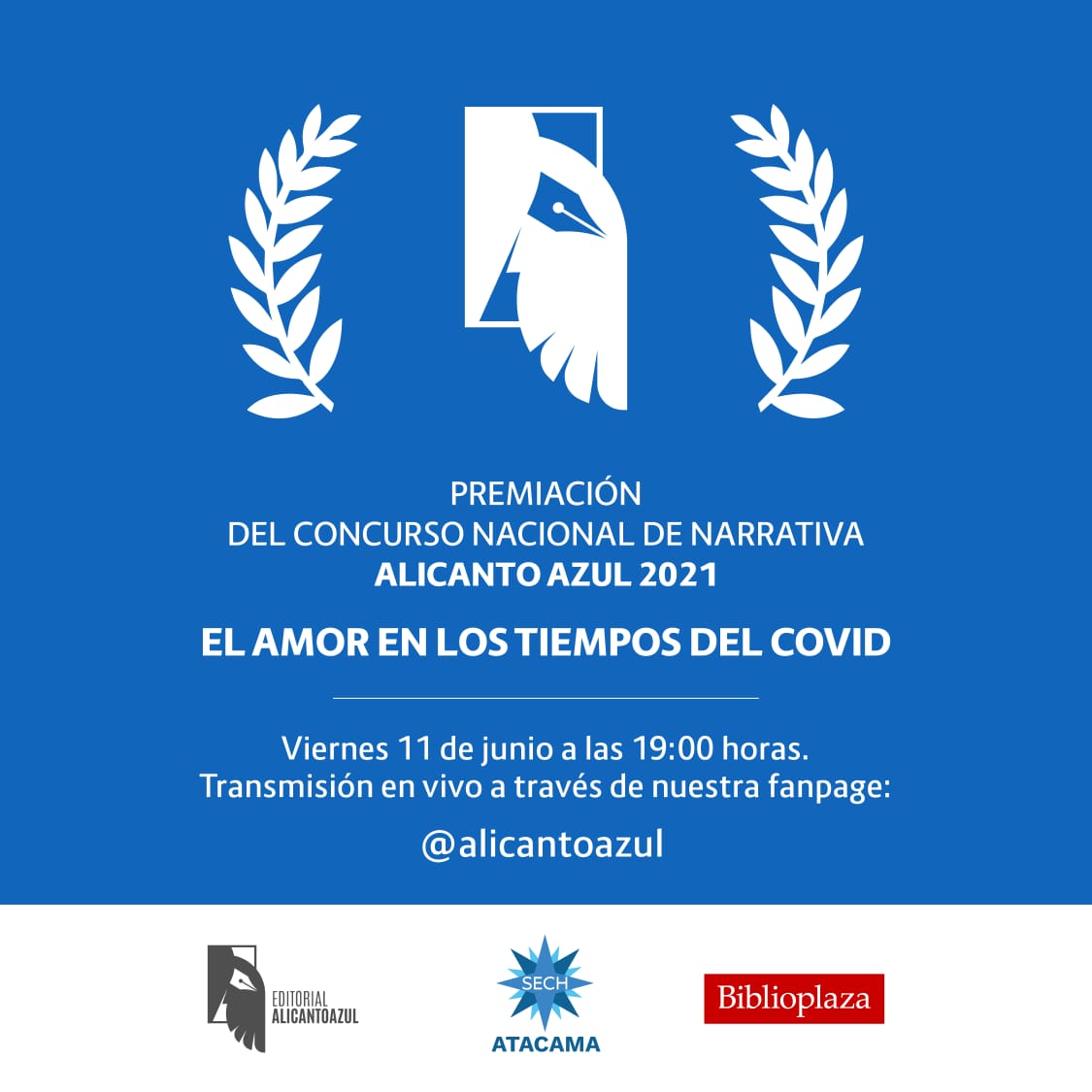 Este viernes premiarán cuentos del concurso “El amor en los tiempos del Covid”