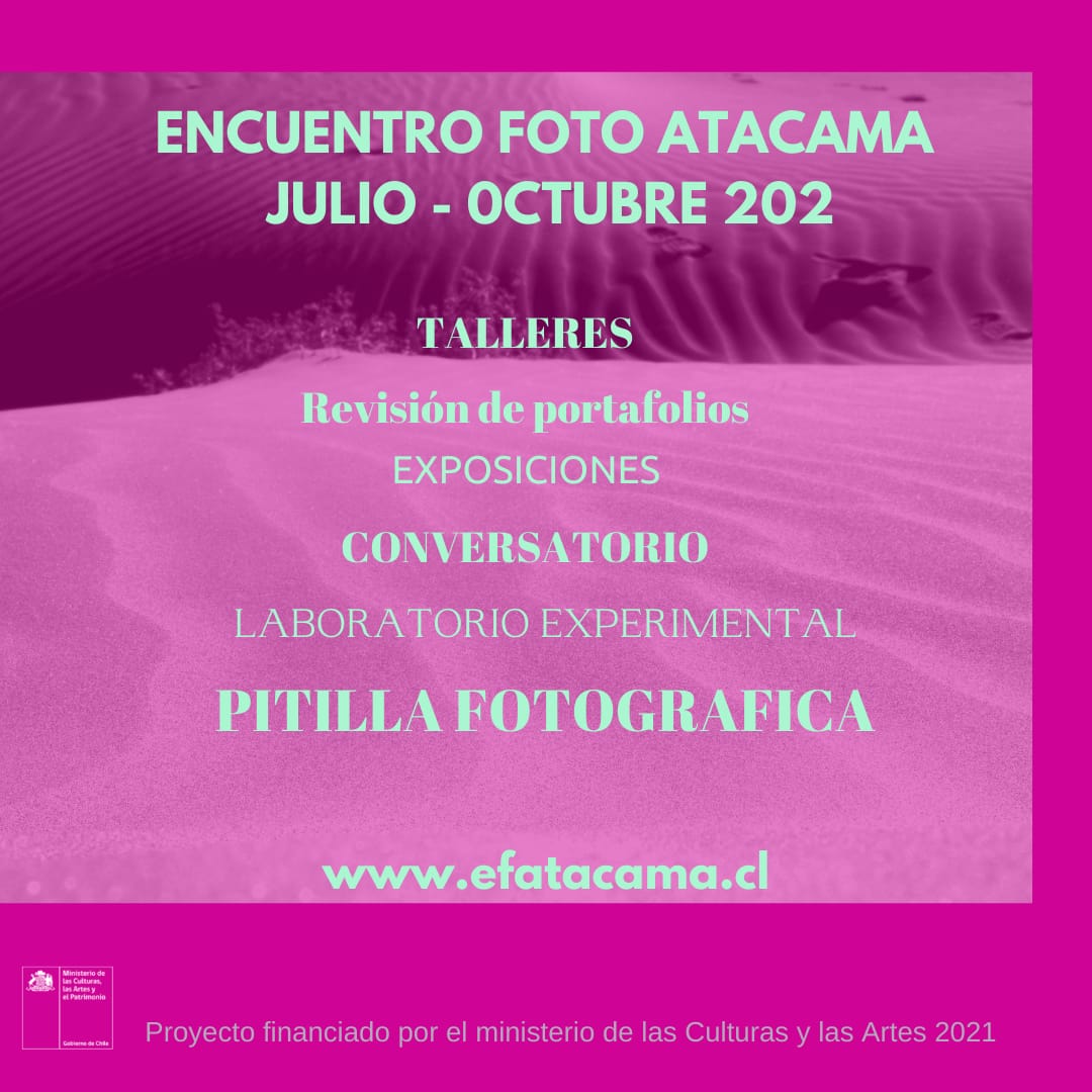 Encuentro Foto Atacama inaugurará su Quinta versión en formato online