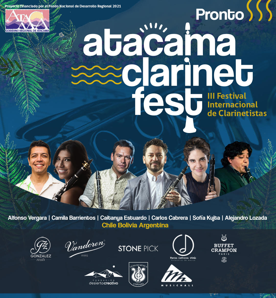 Vuelve el Festival Internacional AtacamaClarinetFest con maestros y estudiantes de todo Chile y Latinoamérica