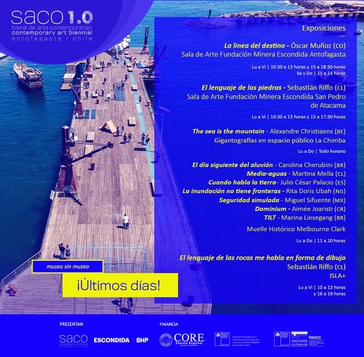Últimos días para visitar el circuito museo sin museo de la Bienal de Arte Contemporáneo SACO1.0