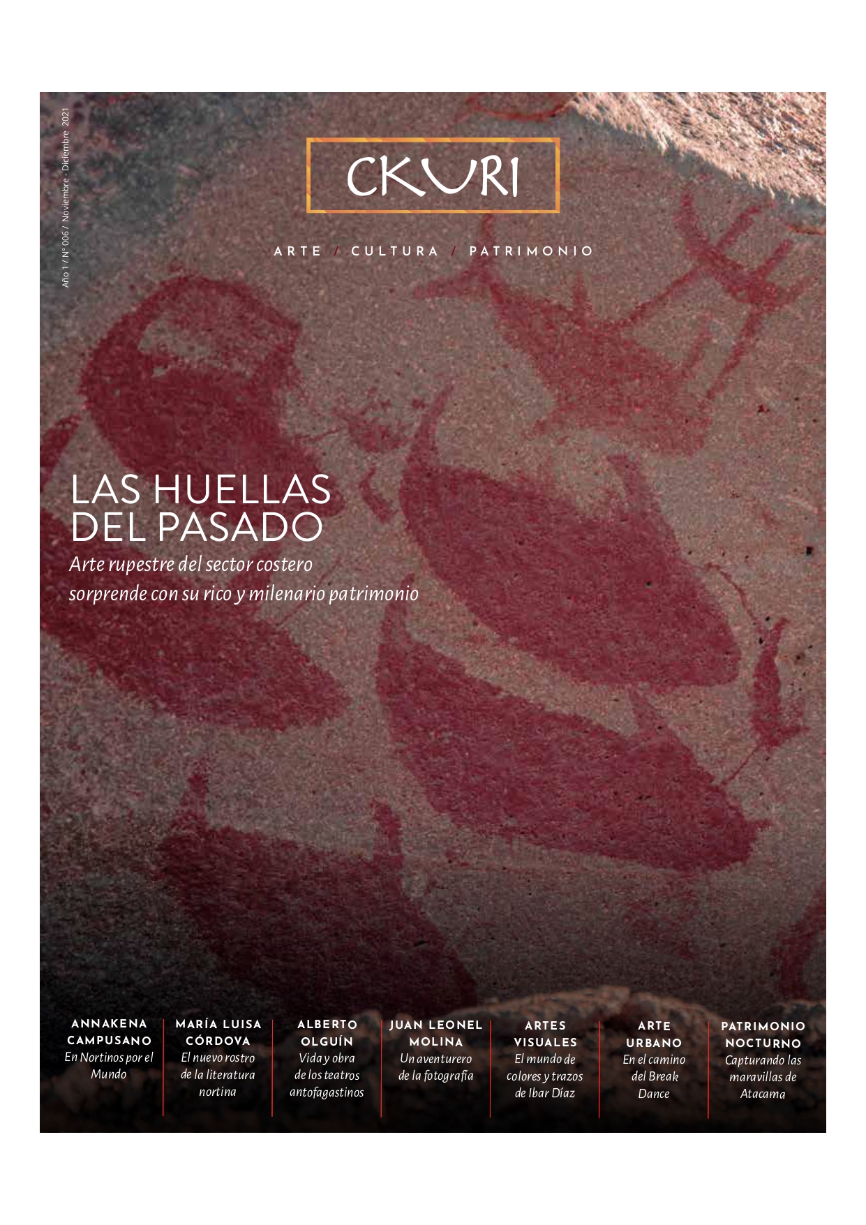 REVISTA CKURI PUBLICA SU 6° NÚMERO DIGITAL - WWW.REVISTACKURI.CL
