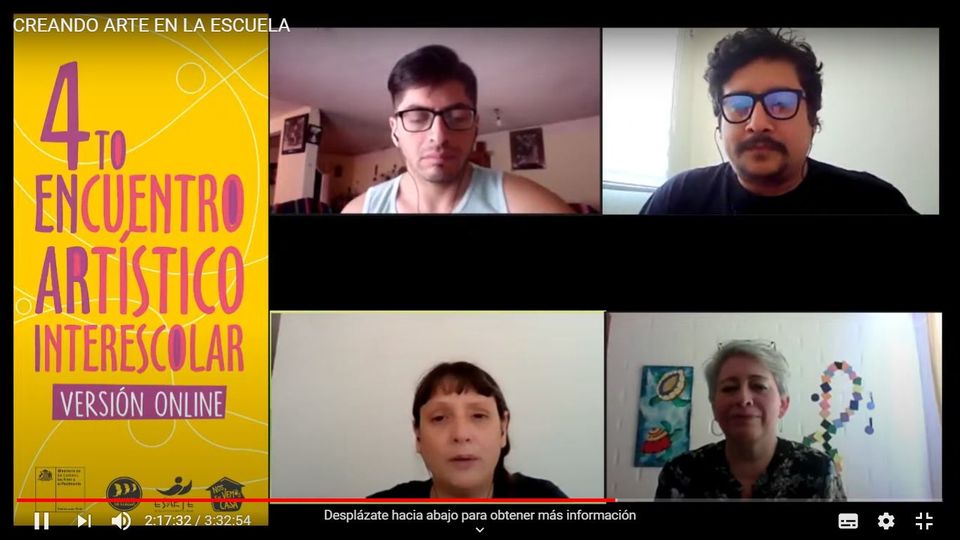 IV Encuentro Artístico Interescolar en pleno desarrollo