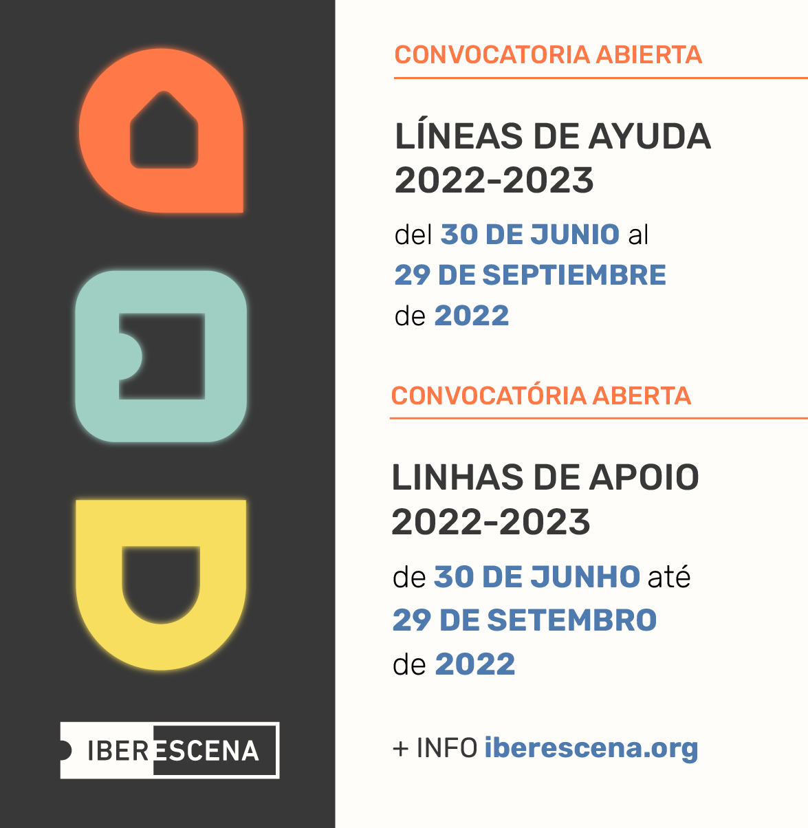Ministerio de las Culturas invita a artistas escénicos a participar de la Convocatoria de Ayudas 2022-2023 del Programa IBERESCENA