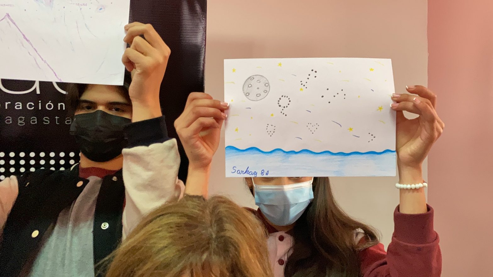 Con una decena de estudiantes y diversas autoridades regionales se realizó el lanzamiento del proyecto Paseo interestelar de SACO