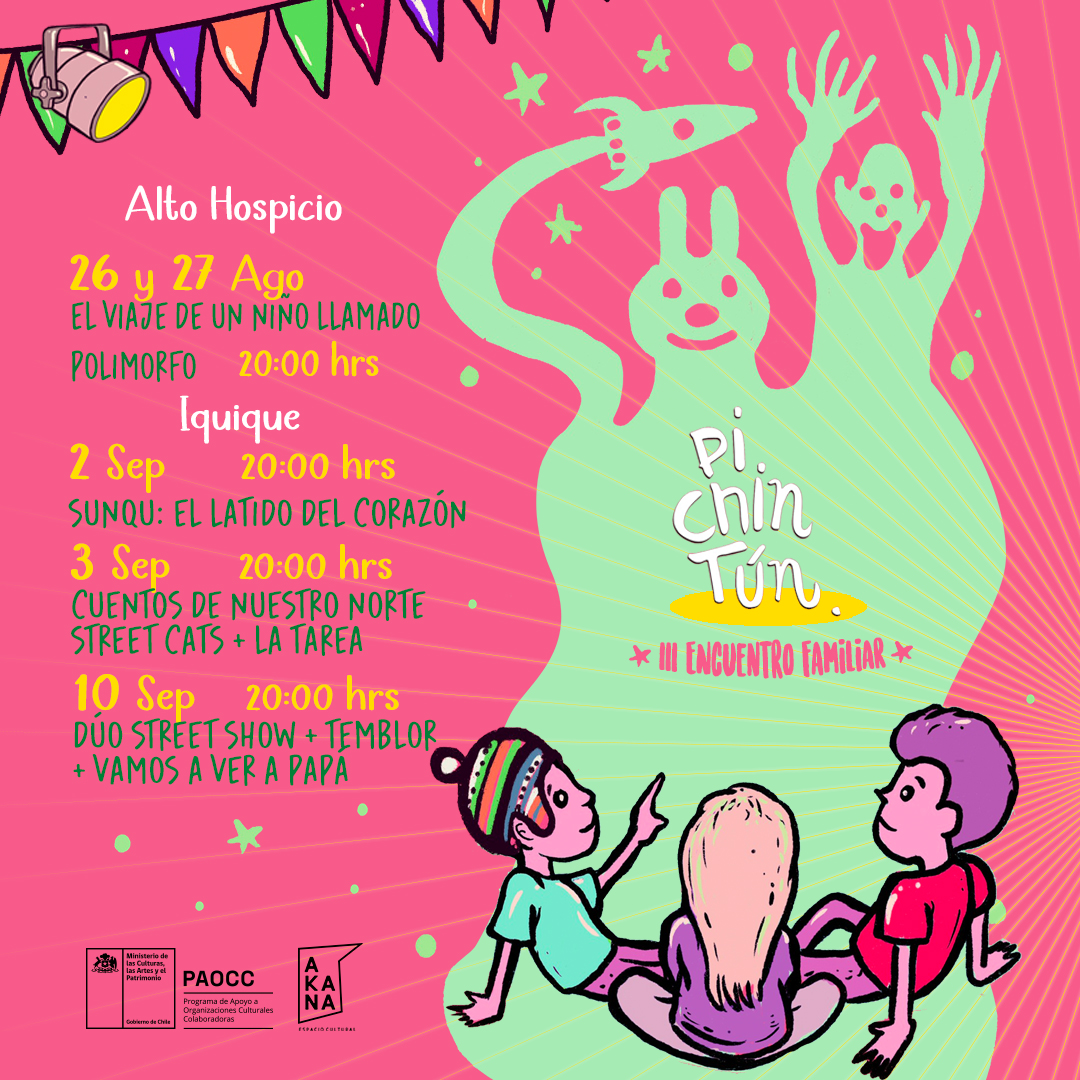 Comienza el Tercer Encuentro Familiar Pichintún 2022, de Espacio Akana