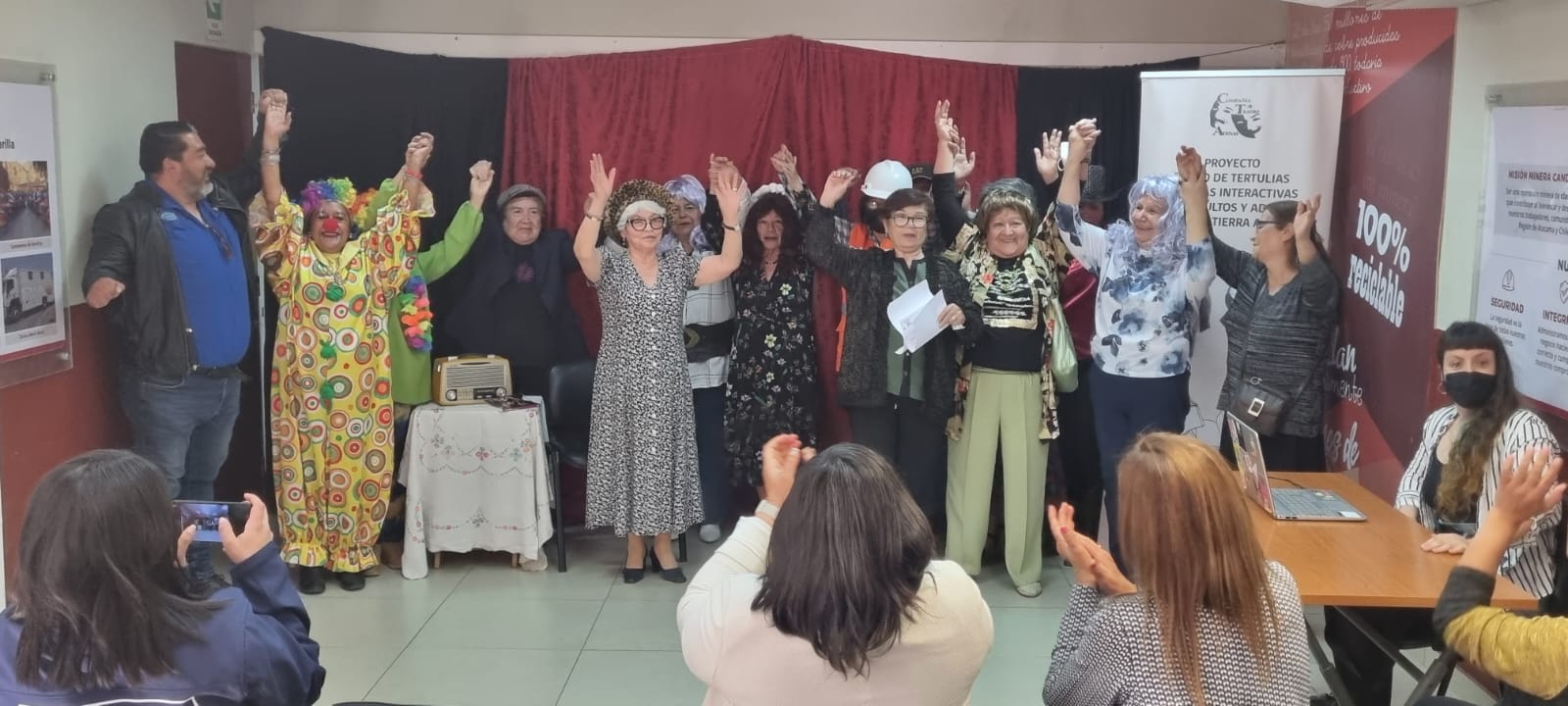 Tierra Amarilla: Culminó proyecto Tertulias Lectoras Interactivas para adultos mayores impulsado por Agrupación Atenas